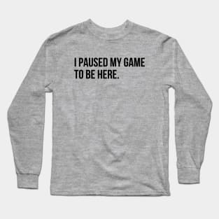 Gamer Long Sleeve T-Shirt